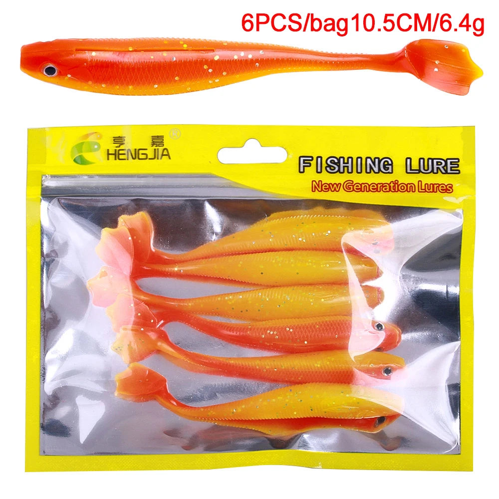Newup Predator Rubbers Soft Lures Sea Fishing Fishing Lure (without hook) (
shad silicone Bait T Tail Wobblers fish bait 10cm5g =- great for Cats and Kittens / attached to the kids ice fishing pole,