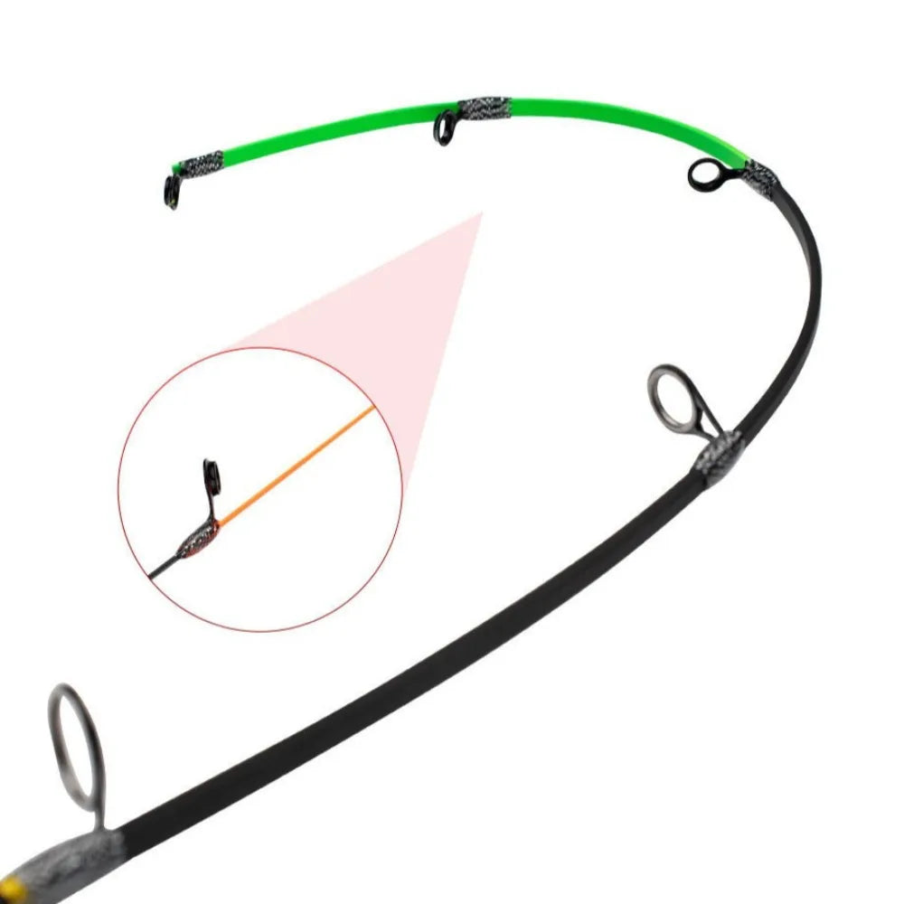 High Quality Retractable Ice Fishing Rods Spinning Winter Ice Fishing Pen Pole UL ML 50cm Ice Fishing Rod Winter and cat and kitten toy thrower, also great to fly kites.