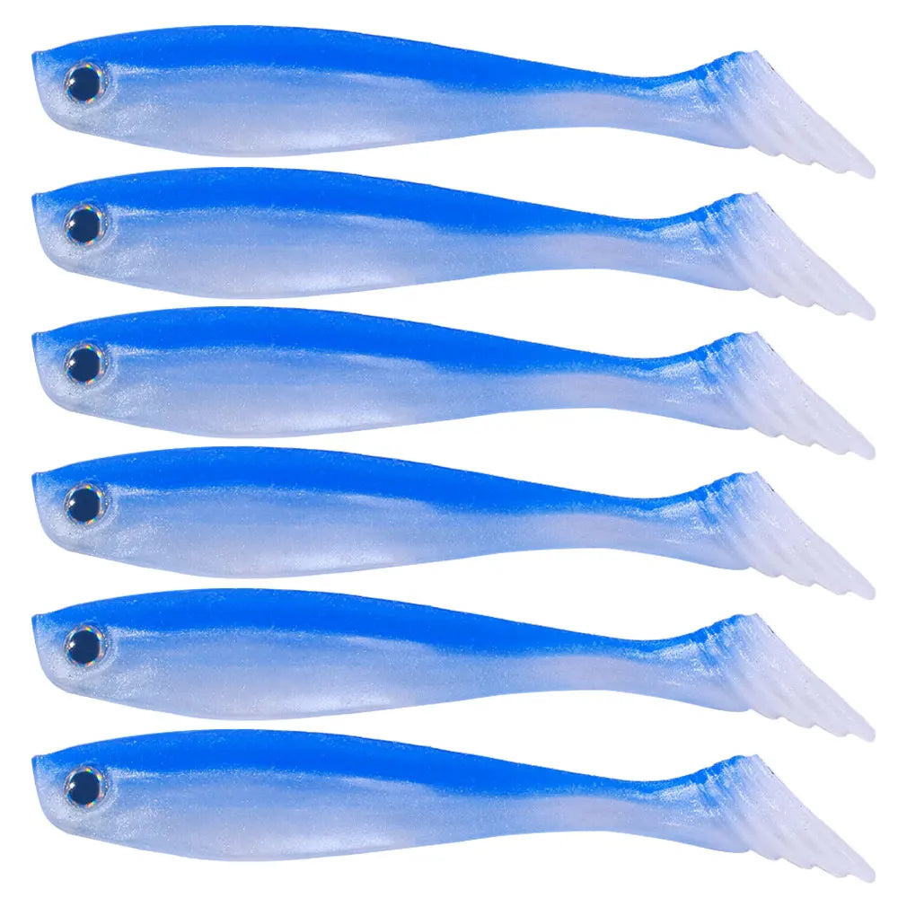 Newup Predator Rubbers Soft Lures Sea Fishing Fishing Lure (without hook) (
shad silicone Bait T Tail Wobblers fish bait 10cm5g =- great for Cats and Kittens / attached to the kids ice fishing pole,
