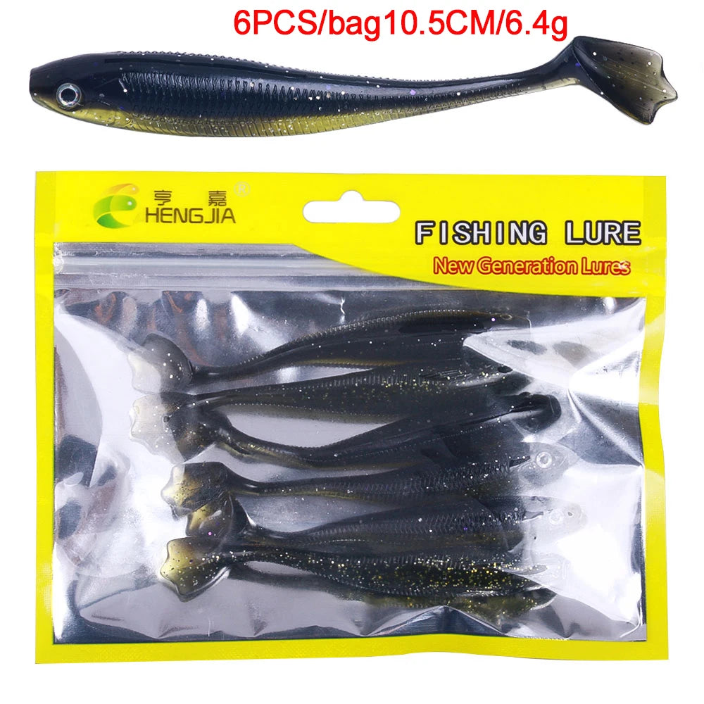 Newup Predator Rubbers Soft Lures Sea Fishing Fishing Lure (without hook) (
shad silicone Bait T Tail Wobblers fish bait 10cm5g =- great for Cats and Kittens / attached to the kids ice fishing pole,