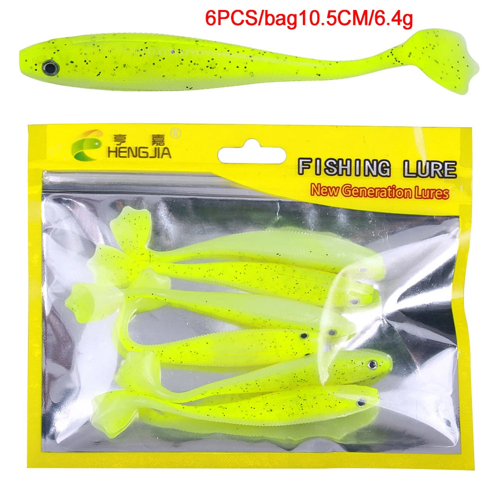 Newup Predator Rubbers Soft Lures Sea Fishing Fishing Lure (without hook) (
shad silicone Bait T Tail Wobblers fish bait 10cm5g =- great for Cats and Kittens / attached to the kids ice fishing pole,