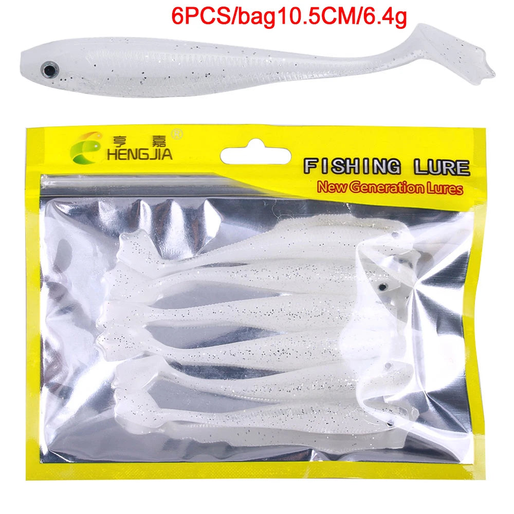 Newup Predator Rubbers Soft Lures Sea Fishing Fishing Lure (without hook) (
shad silicone Bait T Tail Wobblers fish bait 10cm5g =- great for Cats and Kittens / attached to the kids ice fishing pole,