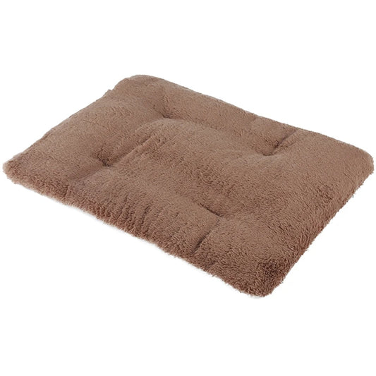 Dog Bed Short Plush Pet Heated Sleeping Mat Cats And Dogs Cute Pet Mat Blanket Thickened Sleeping Mat Small Large Dog Pet Suppli